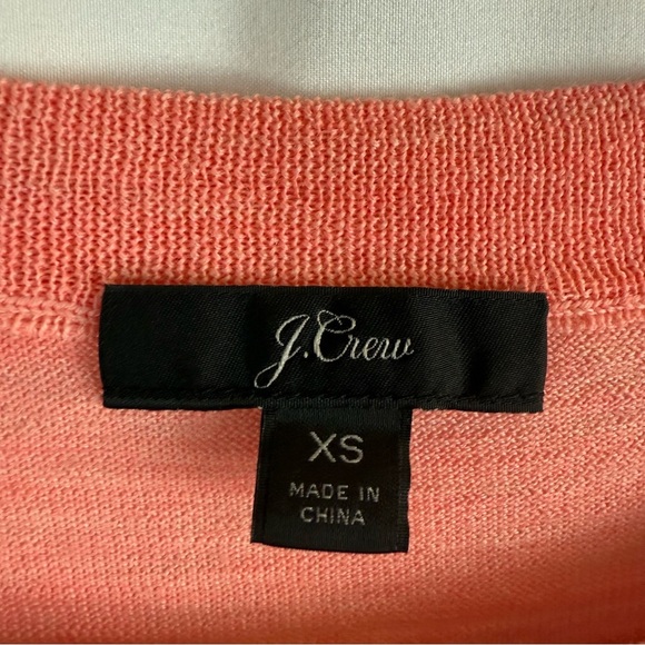 J. Crew Orange Merino Wool Tippi sweater Size XS - Picture 7 of 11